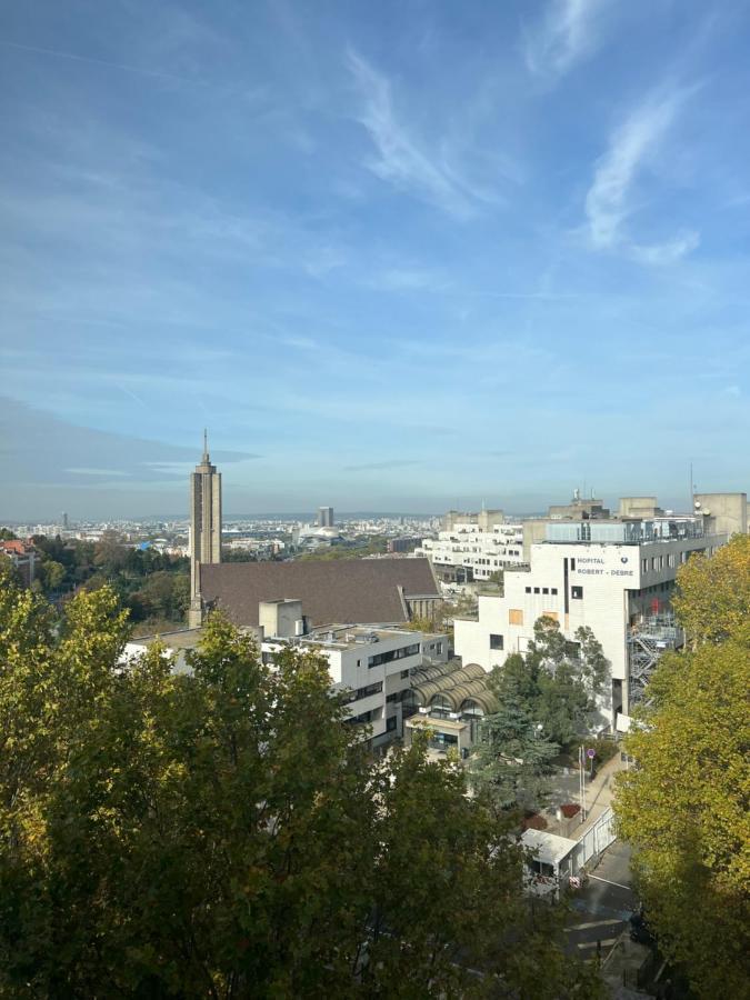 Beautiful view, new apartment Paris Exterior foto