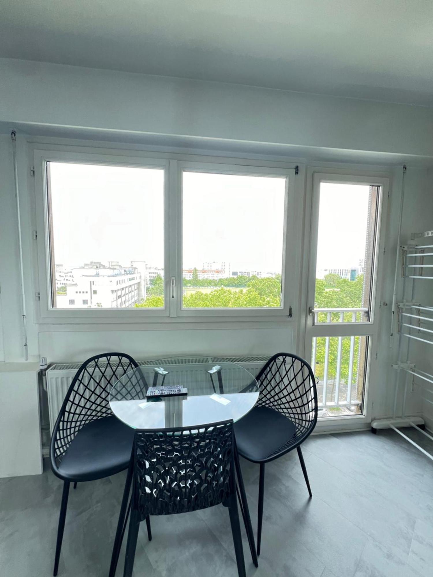 Beautiful view, new apartment Paris Exterior foto